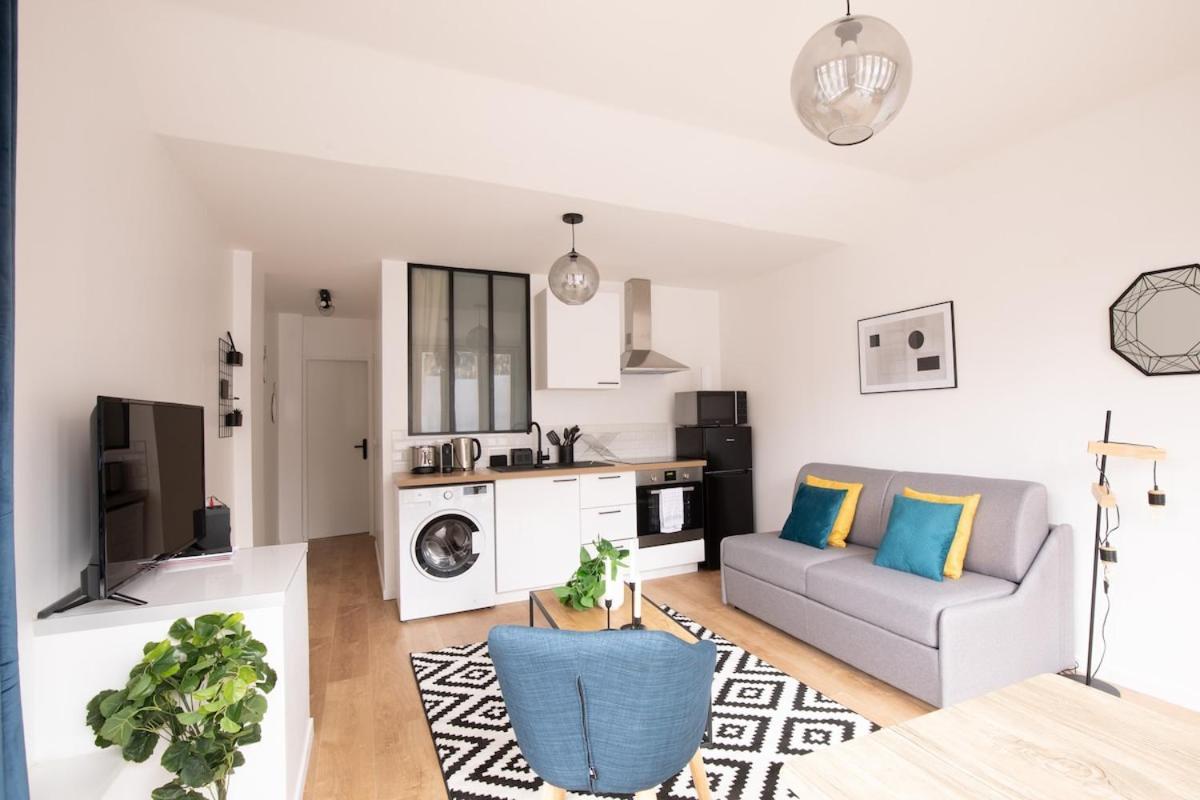 Appartement Lumineux Proche Parc De La Villette Paris Eksteriør billede